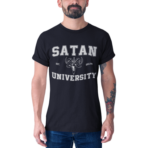 satan university mock brand